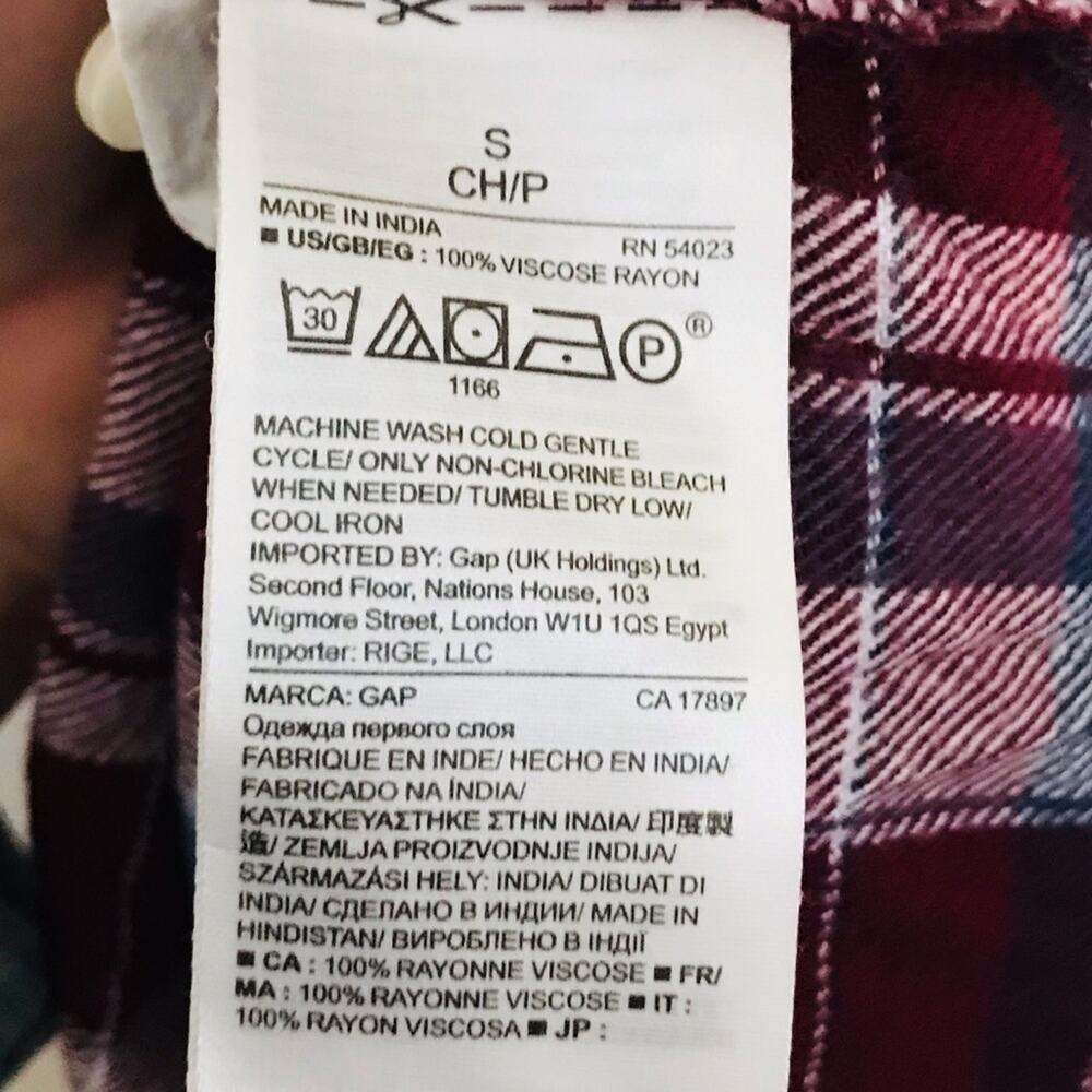 Gap Flannel - image 5